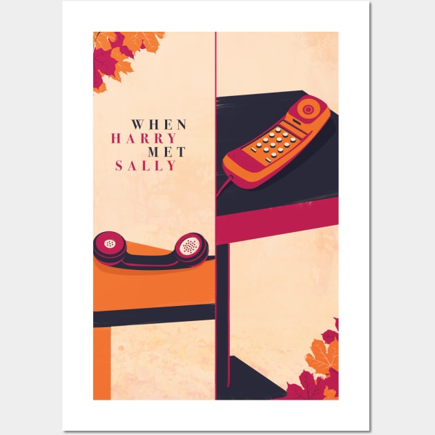 When Harry Met Sally film print Wall Art by Phil Shelly Creative